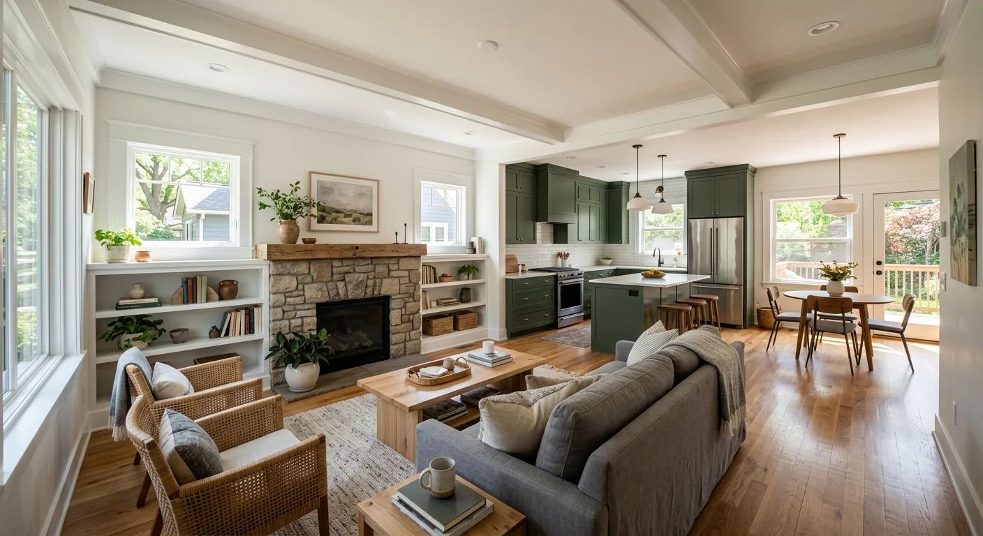 home renovations work — project example in Eau Claire, WI