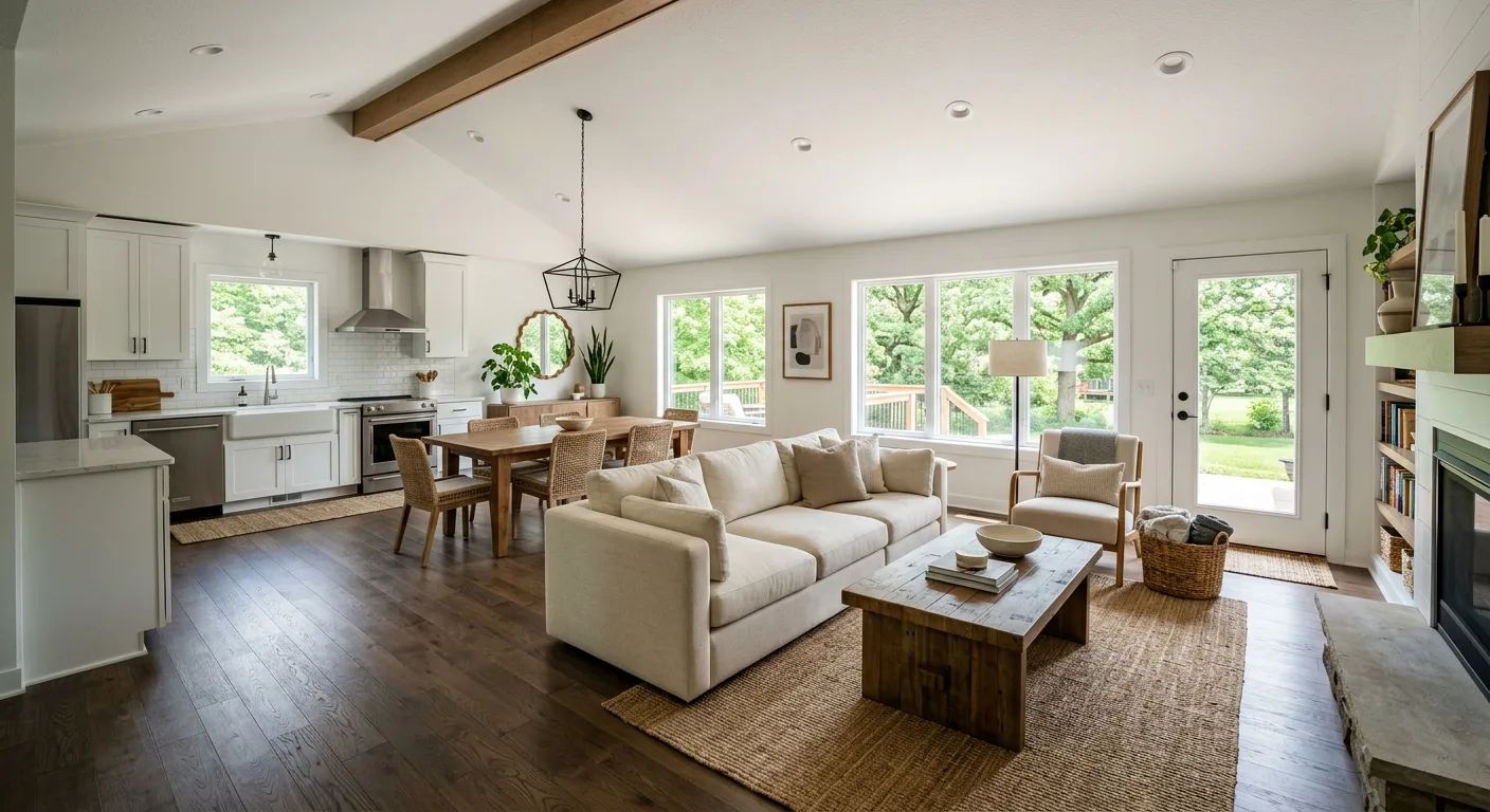 home renovations work — project example in Eau Claire, WI