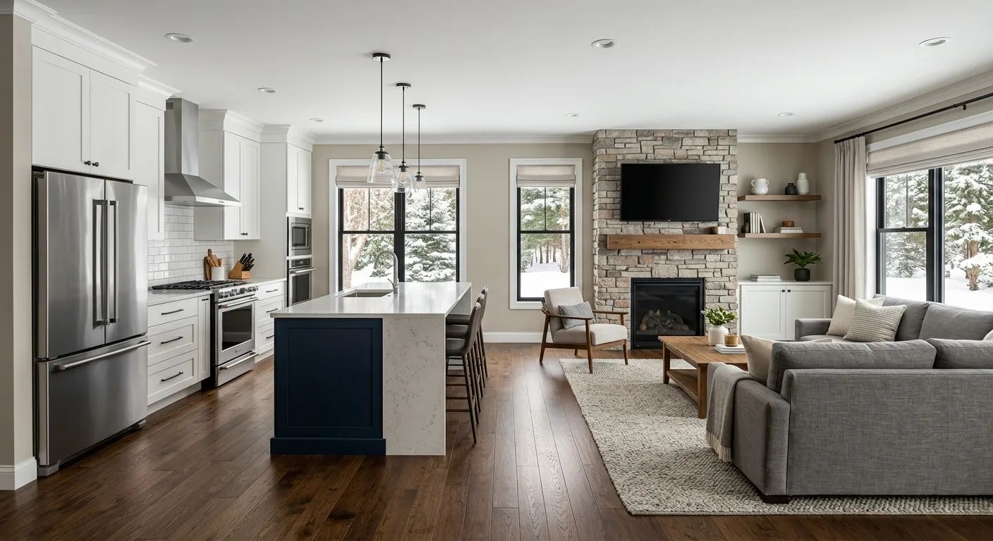 home renovations work — project example in Eau Claire, WI