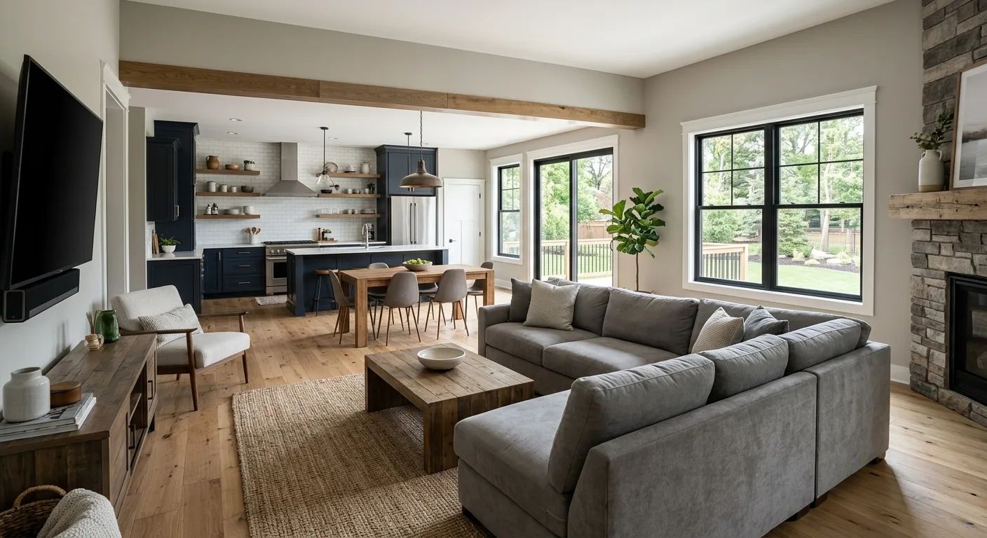 home renovations work — project example in Eau Claire, WI
