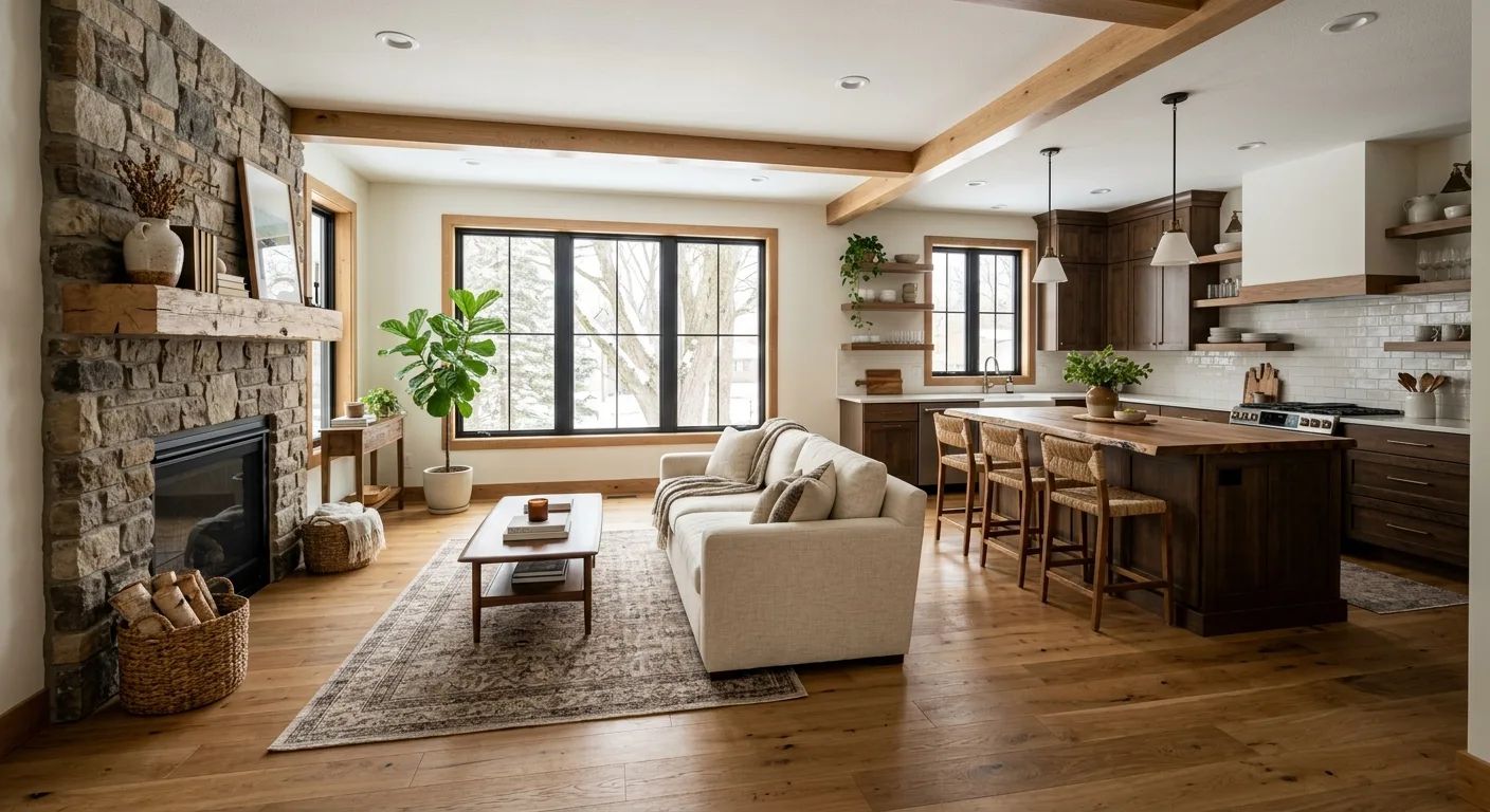 home renovations work — project example in Eau Claire, WI
