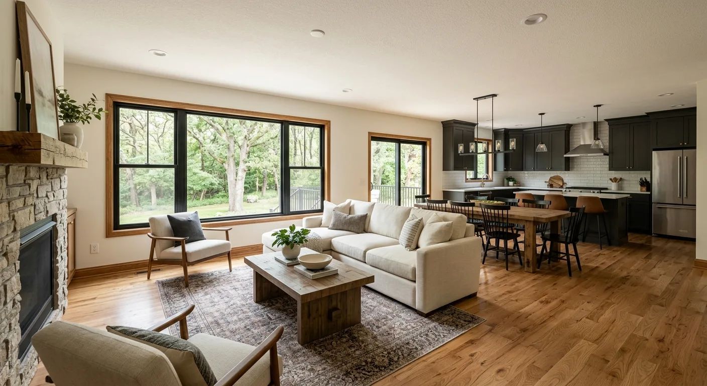 home renovations work — project example in Eau Claire, WI