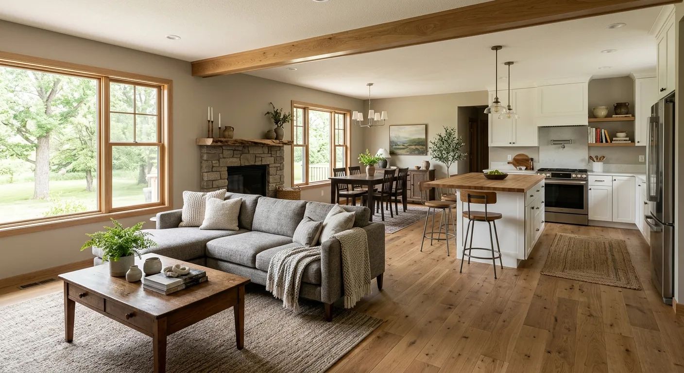 home renovations work — project example in Eau Claire, WI