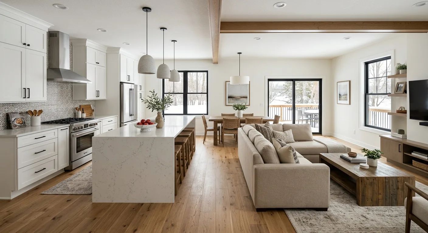 home renovations work — project example in Eau Claire, WI