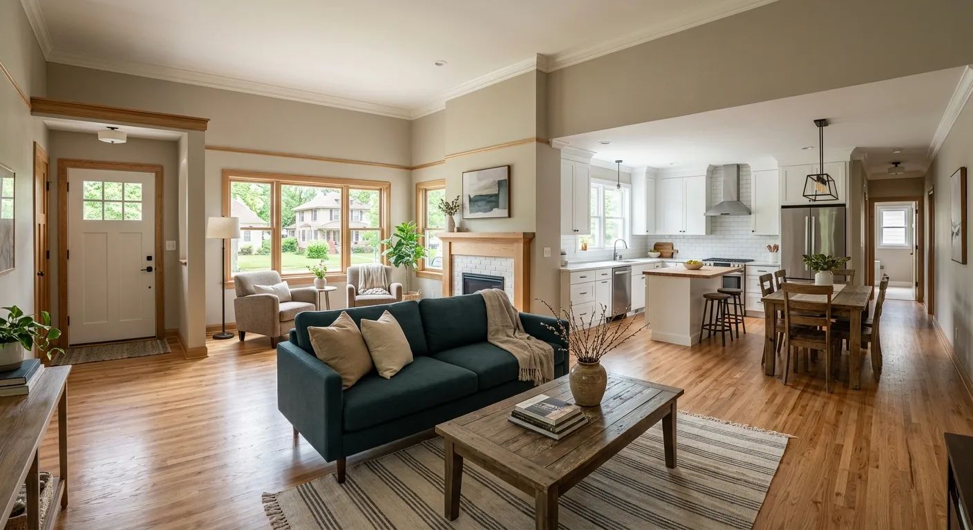 home renovations work — project example in Eau Claire, WI
