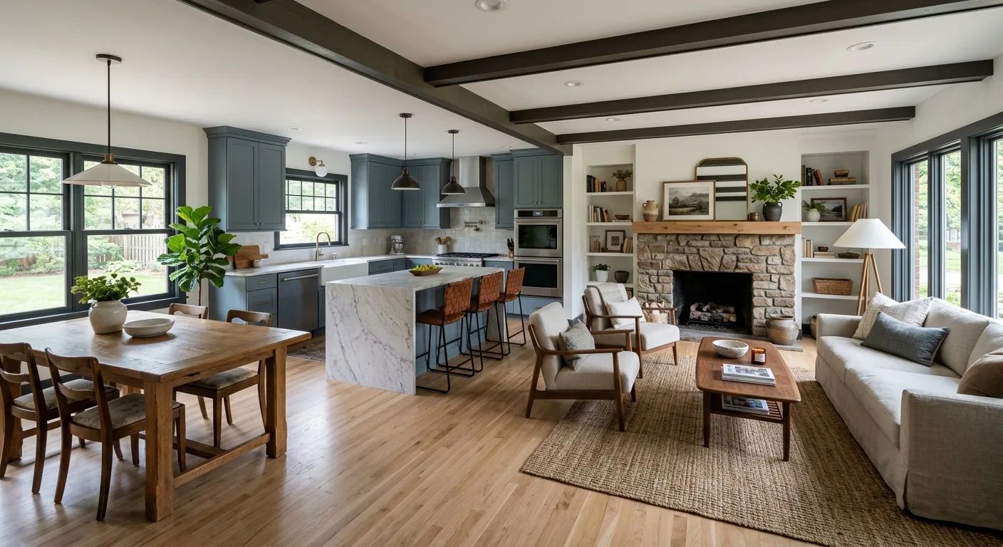 home renovations work — project example in Eau Claire, WI