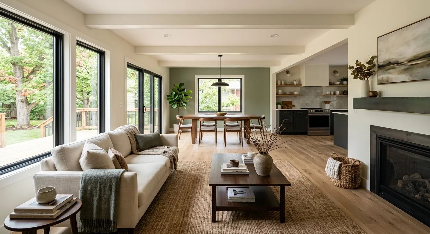 home renovations work — project example in Eau Claire, WI
