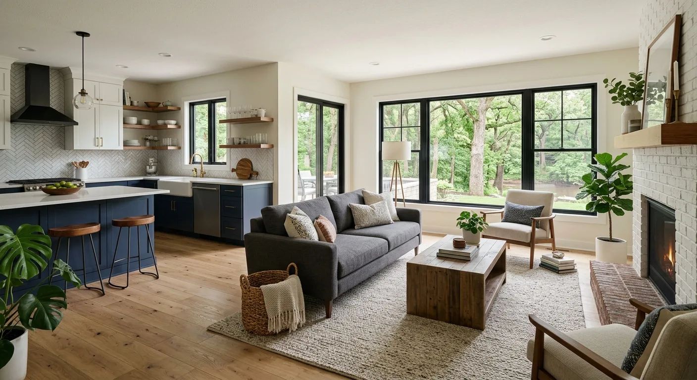home renovations work — project example in Eau Claire, WI
