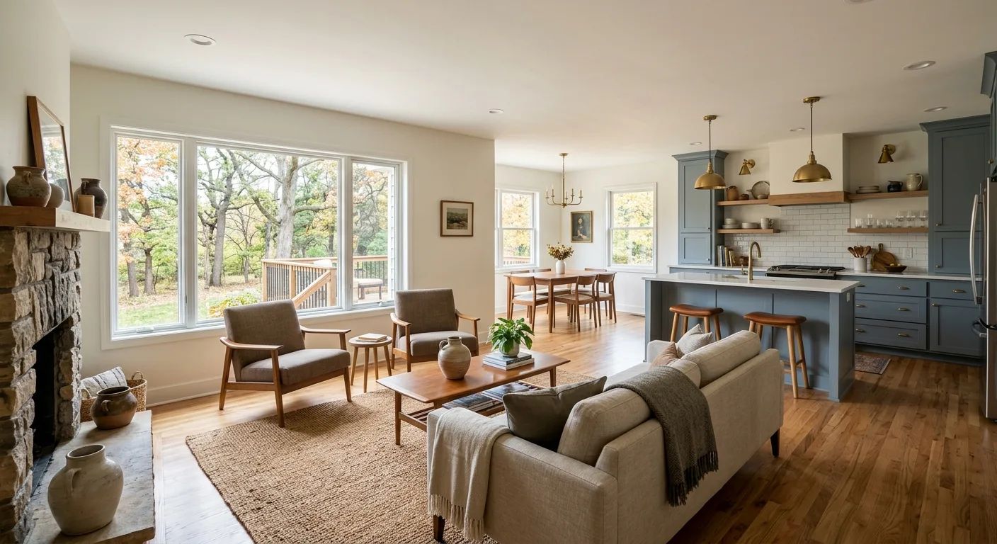 home renovations work — project example in Eau Claire, WI