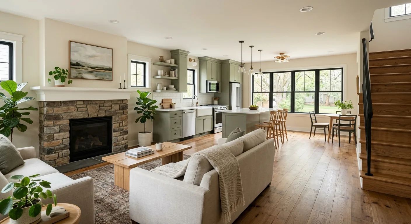 home renovations work — project example in Eau Claire, WI