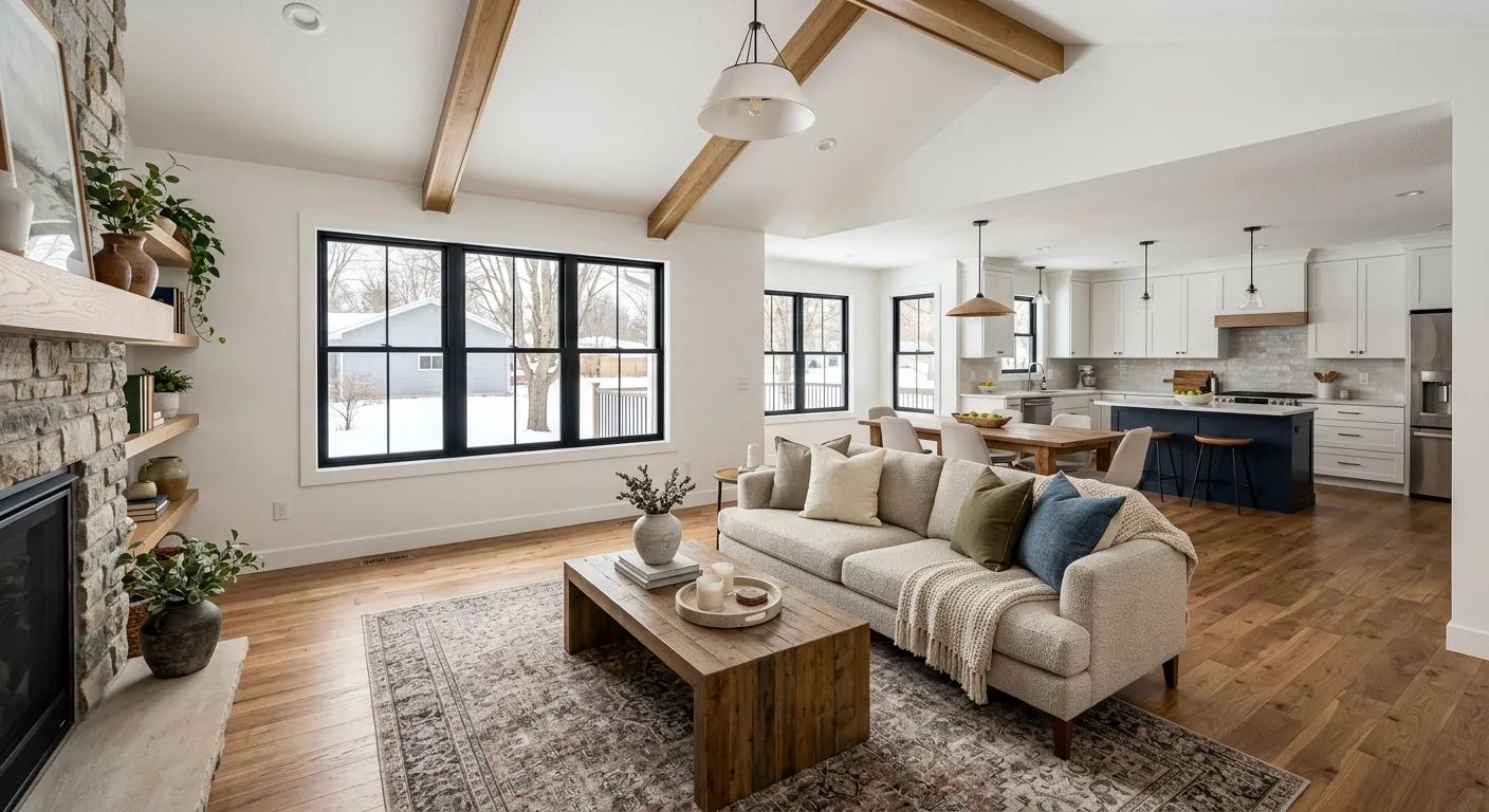 home renovations work — project example in Eau Claire, WI