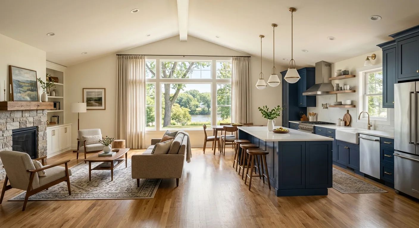 home renovations work — project example in Eau Claire, WI
