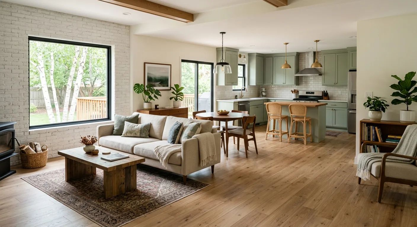 home renovations work — project example in Eau Claire, WI
