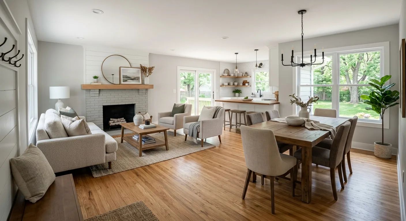 home renovations work — project example in Eau Claire, WI