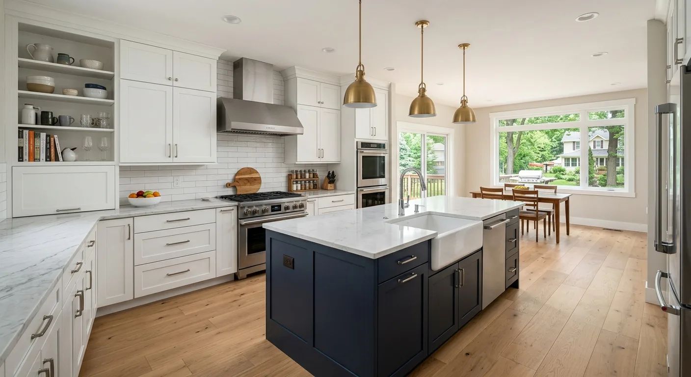 kitchen remodeling work, professional service in Eau Claire, WI