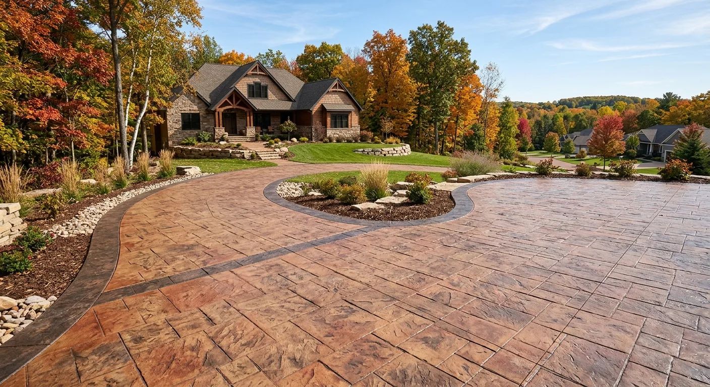 Stamped and Colored Concrete That Actually Holds Up
